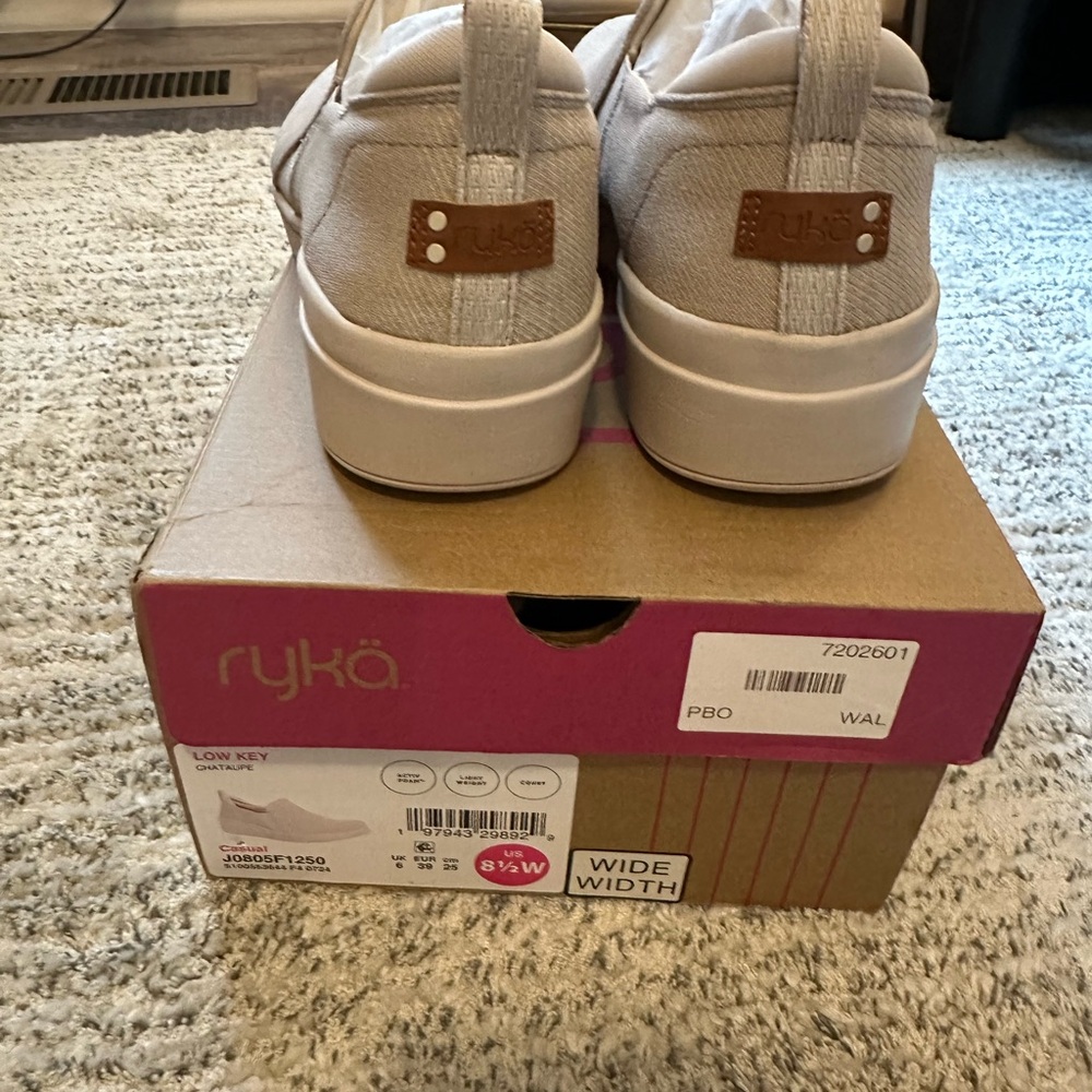 Ryka Low Key Sneakers in Light Beige